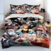 3D Anime Record of Ragnarok Cartoon Comforter Bedding Set Duvet Cover Bed Set Quilt Cover Pillowcase 16 - Record Of Ragnarok Store