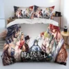 3D Anime Record of Ragnarok Cartoon Comforter Bedding Set Duvet Cover Bed Set Quilt Cover Pillowcase 19 - Record Of Ragnarok Store