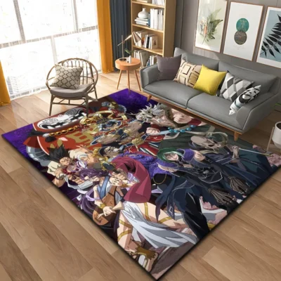 Anime Record of Ragnarok Cartoon Area Rug Carpet Rug for Home Living Room Bedroom Sofa Doormat 10 - Record Of Ragnarok Store