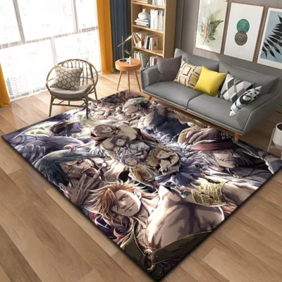 Anime Record of Ragnarok Cartoon Area Rug Carpet Rug for Home Living Room Bedroom Sofa Doormat 8 - Record Of Ragnarok Store