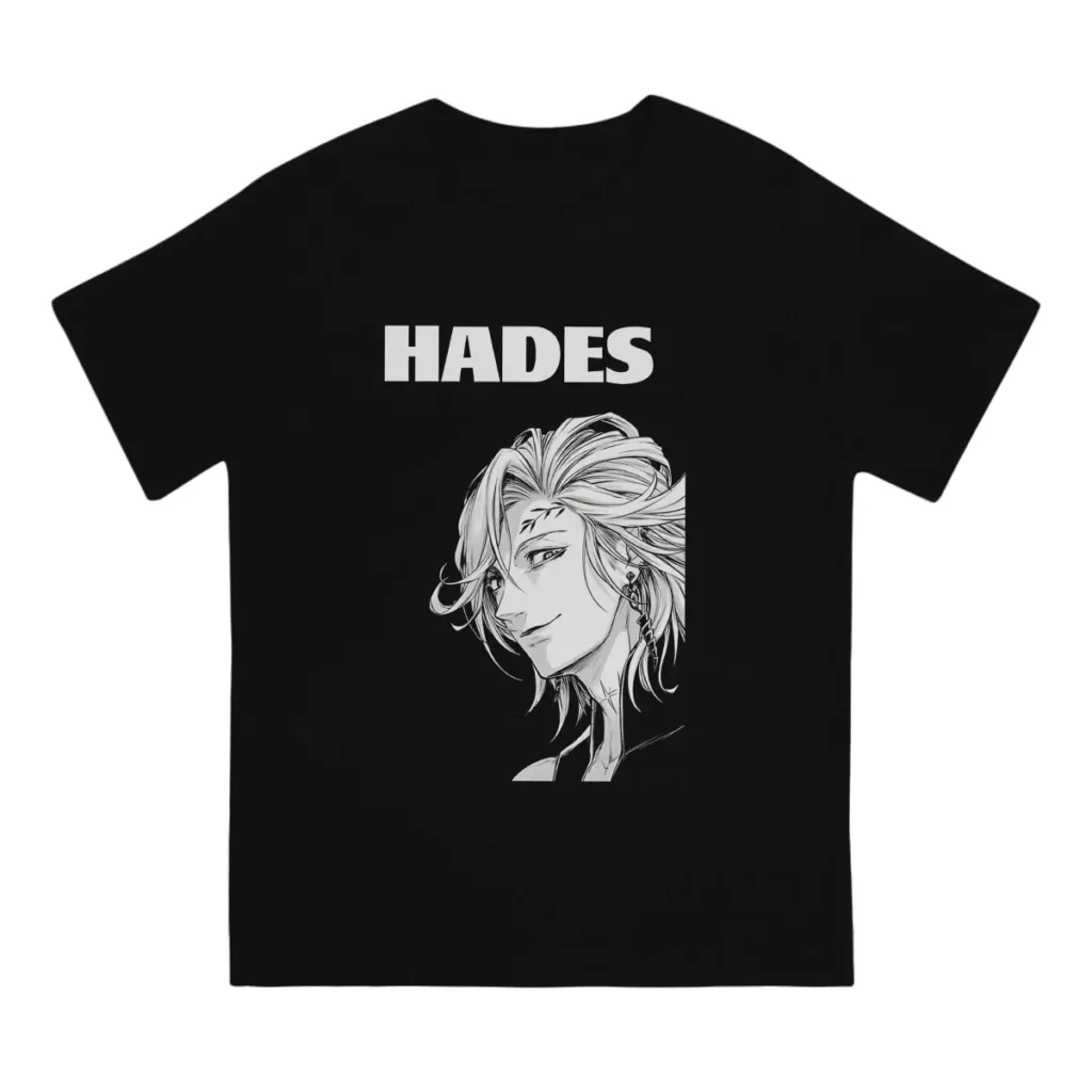 Hades T Shirts Men Record Of Ragnarok Funny Cotton Tee Shirt Crew Neck Short Sleeve T 1 - Record Of Ragnarok Store