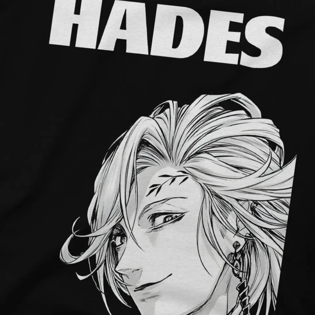 Hades T Shirts Men Record Of Ragnarok Funny Cotton Tee Shirt Crew Neck Short Sleeve T 2 - Record Of Ragnarok Store