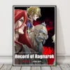 Record of Ragnarok Anime Poster Canvas Paintings Wall Sticker For Coffee House Bar Picture Home Decoration 1 - Record Of Ragnarok Store