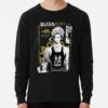 ssrcolightweight sweatshirtmensblack lightweight raglan sweatshirtfrontsquare productx1000 bgf8f8f8 - Record Of Ragnarok Store