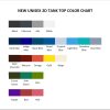 tank top color chart - Record Of Ragnarok Store