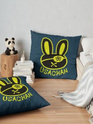 Record Of Ragnarok Usachan Throw Pillow