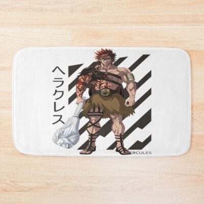 Original Record Of Ragnarok Hercules Colored Bath Mat