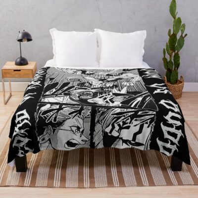 Record Of Ragnarok Fan Manga Throw Blanket