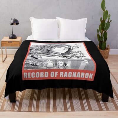 Omg The Best Record Of Ragnarok Ever Throw Blanket