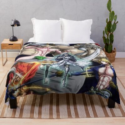 Record Of Ragnarok Throw Blanket
