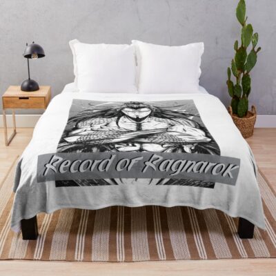 Lu Bu Tha Goat Throw Blanket