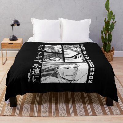 Who Else Wants To Enjoy Record Of Ragnarok Throw Blanket