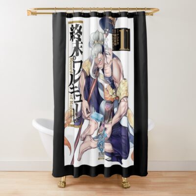 Budha Records Of Ragnarok Shower Curtain