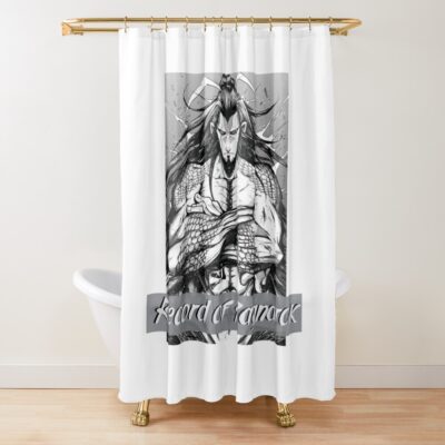 Lu Bu Tha Goat Shower Curtain