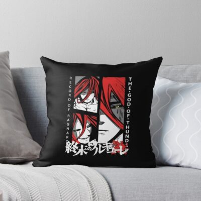 Best Record Of Ragnarok Throw Pillow