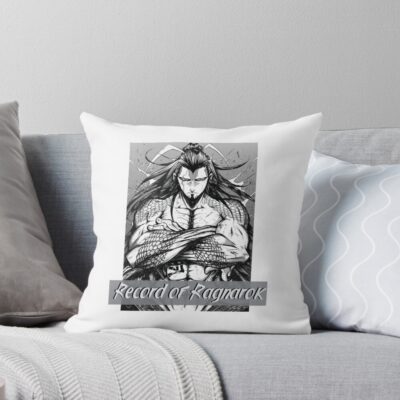 Lu Bu Tha Goat Throw Pillow